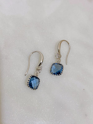 AZURA |  Blue Drop Earrings