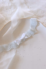 LEA BLUE | SIMPLE LIGHT BLUE LACE GARTER